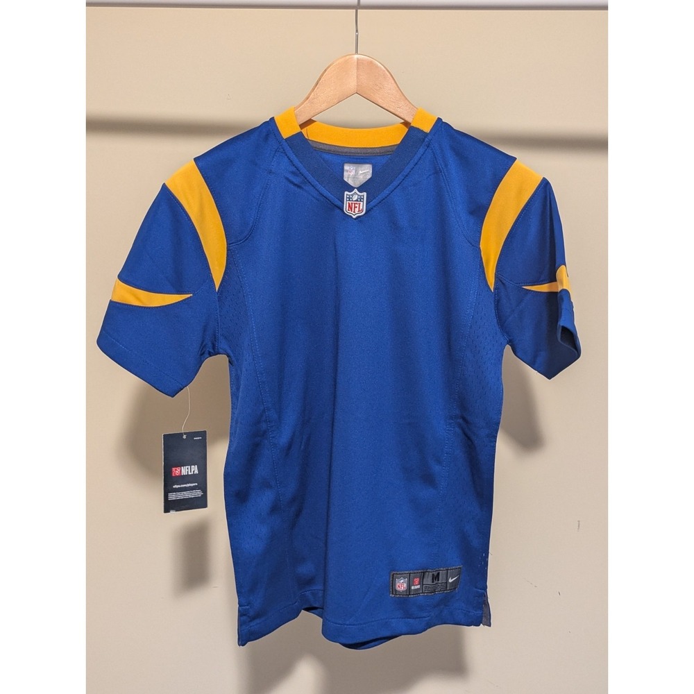 Nike NFL Youth On-Field Jersey Blue Yellow Size Medium Football Fan Gear NWT